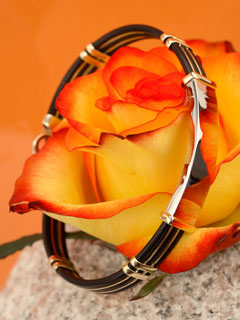 beautiful rose and bracelet